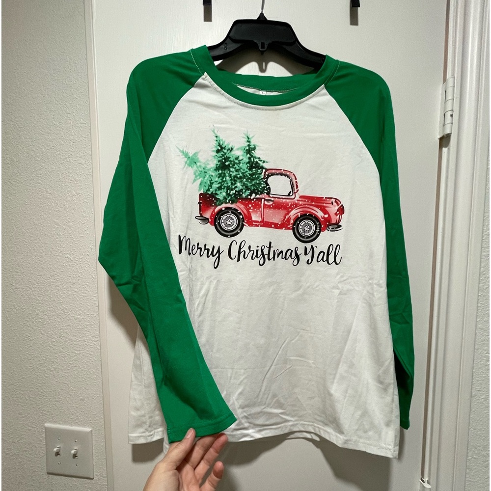 Large Christmas tshirt
